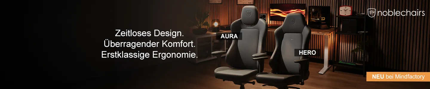 Noblechairs Hero und Aura Serie