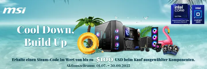 MSI Steam Cool Down Build Up