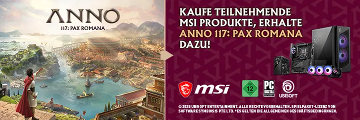 MSI ANNO 117: Pax Romana Gamebundle