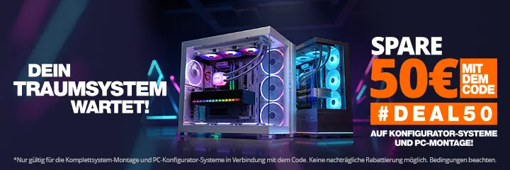Dein Traumsystem wartet! - Jetzt 50� sparen!