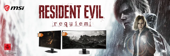 MSI Resident Evil Requiem Monitor Gamebundle