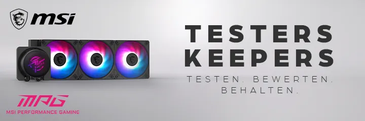 Testers Keepers mit MSI MPG CORELIQUID P13