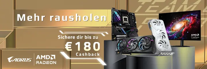 Gigabyte Cashback Aktion