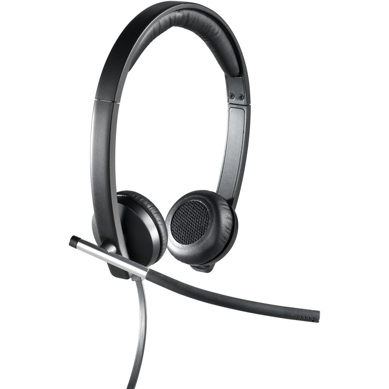 Logitech USB Headset Stereo H650e schwarz Headsets kabelgebunden