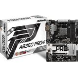 ASRock AB350 Pro4 AMD B350 So.AM4 Dual Channel DDR4 ATX Retail