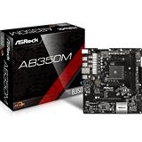 ASRock AB350M AMD B350 So.AM4 Dual Channel DDR4 mATX Retail