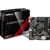 ASRock A320M-DGS AMD A320 So.AM4 Dual Channel DDR mATX Retail