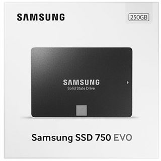 250GB Samsung 750 Evo 2.5" (6.4cm) SATA 6Gb/s TLC Toggle (MZ-750250BW)