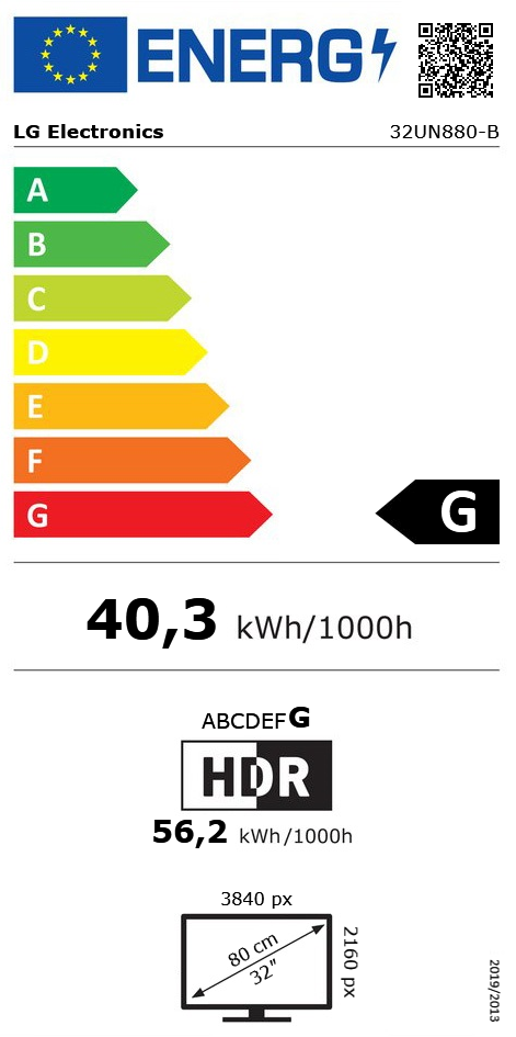 31.5" (80,01cm) LG Electronics UltraFine 32UN880-B schwarz