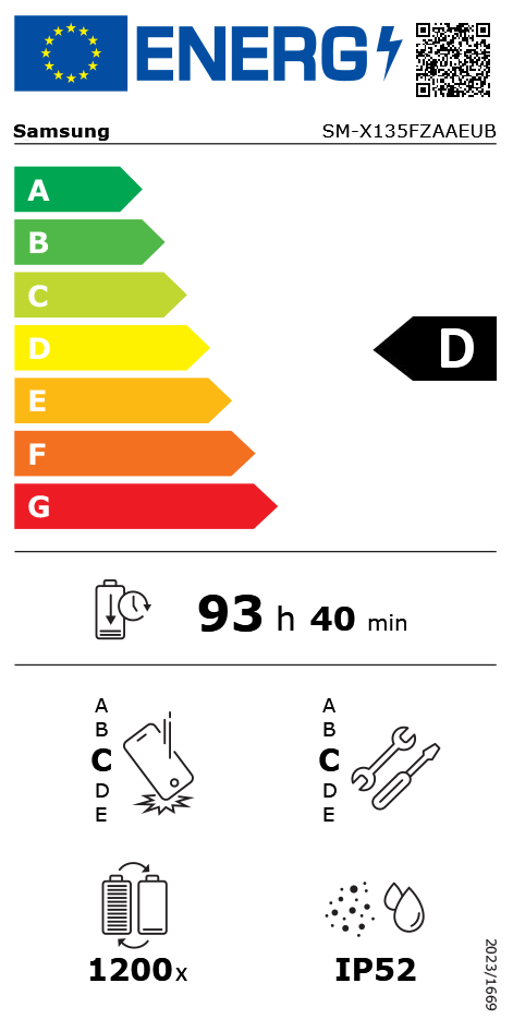 8,7" (22,09) Samsung Galaxy Tab A11 64 GB grau SM-X135FZAAEUB