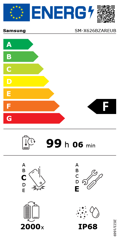 13,1" (33,27cm) Samsung Galaxy Tab S10 FE+ 5G 128 GB grau