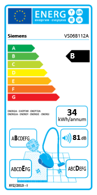 Siemens VS06B112A schwarz Beutel B VS06B112A