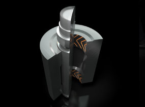 Kupferkern des Fluid-Dynamic-Lager Kupferkern des Fluid-Dynamic-Lager