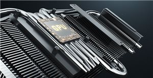 DirectCU III-Technologie mit Direct-GPU Contact Heatpipes
