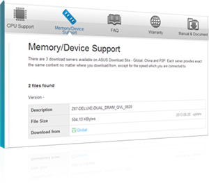 Umfassende Liste unterst�tzter Ger�te