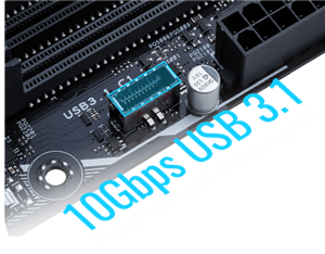 10Gbps, USB 3.1 Front-Panel-Anschluss