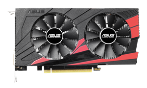 ASUS X-GTX1050TI-O4G Gaming-Grafikkarte