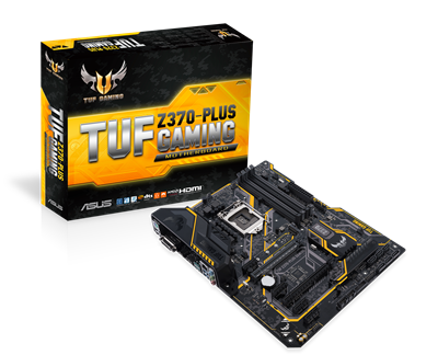 ASUS TUF Z370-PLUS Gaming Mainboard