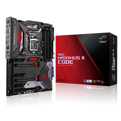 ROG MAXIMUS X CODE
