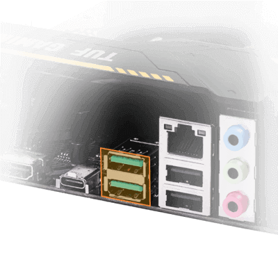 Native Unterstützung von USB 3.1 Gen 2 Typ-A mit 10Gbit/s