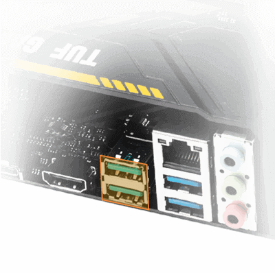 Native Unterstützung von USB 3.1 Gen 2 Typ-A mit 10Gbit/s