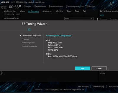 Preisgekrntes UEFI-BIOS