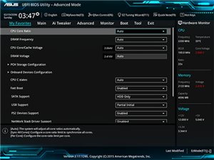 Preisgekrntes UEFI-BIOS