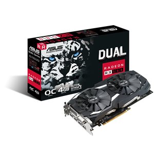 ASUS DUAL-RX580-O4G Gaming Grafikkarte