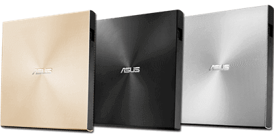 Ultraschlanker, externer DVD-Brenner mit USB-Typ-C-Untersttzung und Typ-A-Schnittstellen
