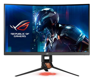 ROG Swift PG27VQ Curved Gaming Monitor - 68,58cm (27?) 2K WQHD (2560x1440), übertaktbare 165Hz, 1ms, G-SYNC, Aura-Sync-Technologie