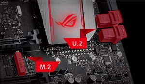 Native M.2/U.2 NVMe PCIe RAID-Unterstützung für blitzschnelle Speichergeschwindigkeiten!