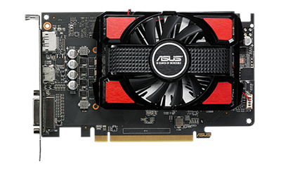 ASUS RX550-2G Gaming Grafikkarte