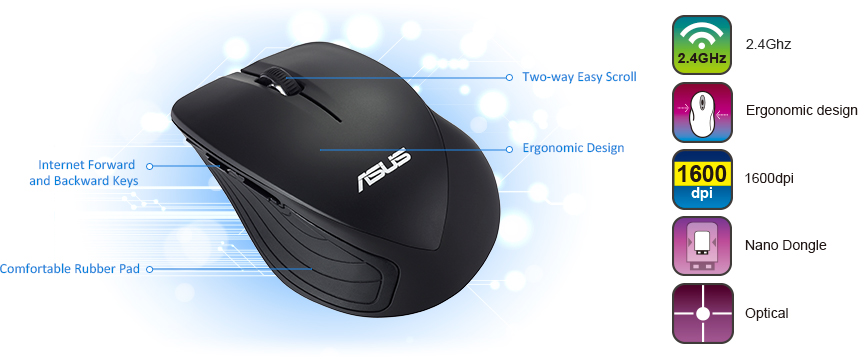 ASUS WT465 Maus