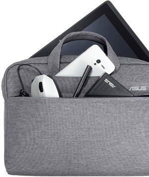 Zahlreiche Taschen schtzen das Notebook zuverlssig vor Sten und Schlgen im Alltag
