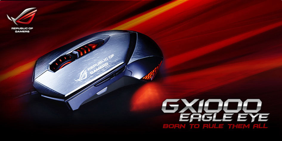 ASUS GX1000 Eagle Eye Maus