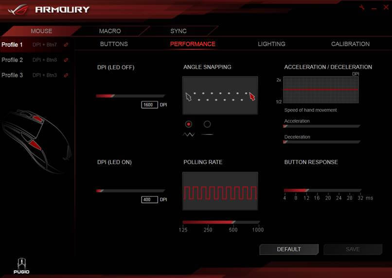 ASUS ROG Pugio Maus