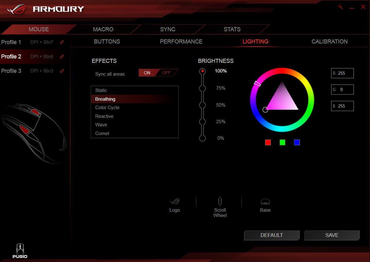 ASUS ROG Pugio Maus