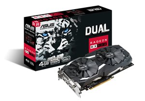 ASUS DUAL-RX580-4G Gaming Grafikkarte