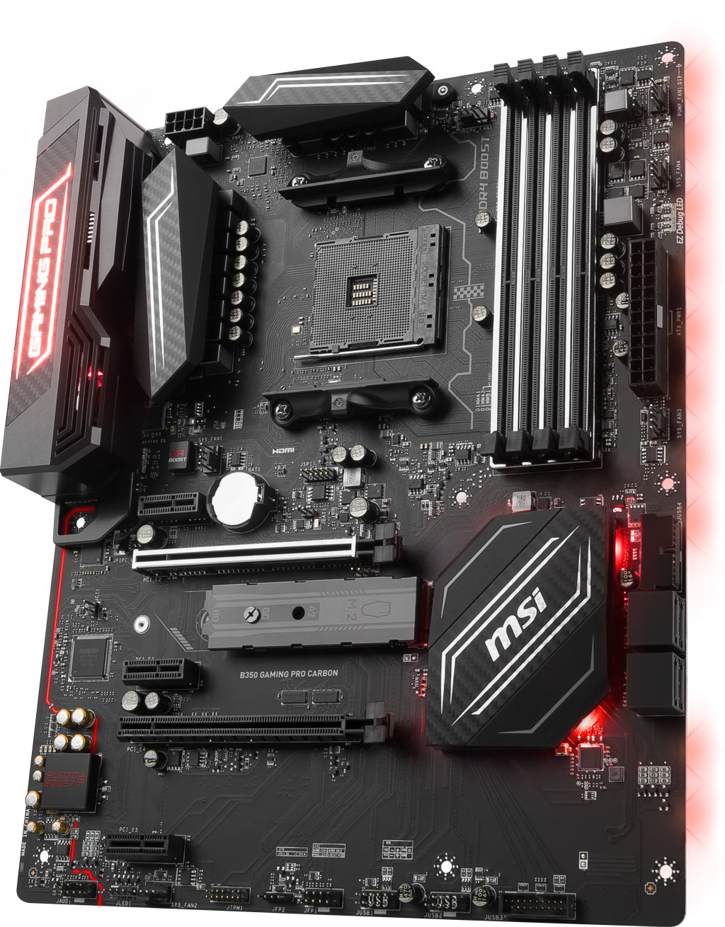 MSI B350 GAMING Pro Carbon Mystic Light