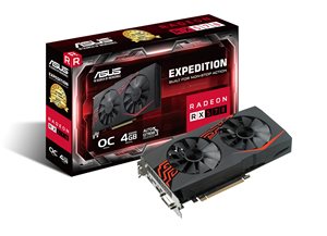 ASUS EX-RX570-O4G Gaming Grafikkarte