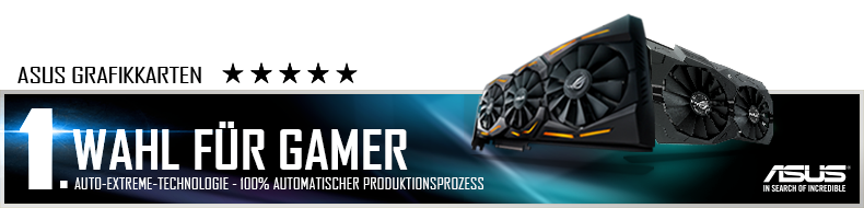 ROG Strix GeForce® GTX 1070 Ti 8GB GDDR5 mit Aura Sync RGB-Beleuchtung für optimales VR- & 4K-Gaming