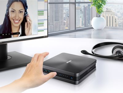 Integrierte Skype-Tasten für sofortige Konferenzanrufe