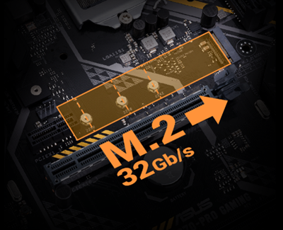 Mehr Geschwindigkeit mit integriertem M.2
