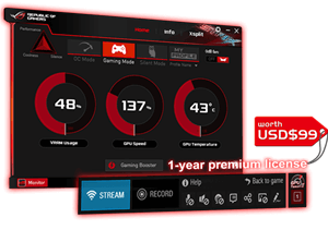GPU Tweak II mit XSplit Gamecaster
