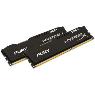 8GB HyperX FURY schwarz DDR4-2666 DIMM CL15 Dual Kit