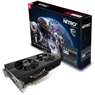 GB Sapphire Radeon RX 570 Nitro+ Aktiv PCIe 3.0 x16 (Retail)