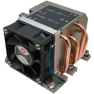 Inter-Tech CPU-Kühler B-13, 2HE Active