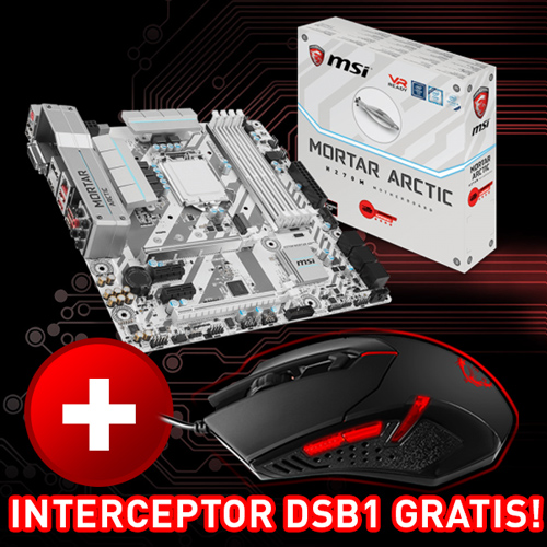 MSI H270M MORTAR ARCTIC Intel H270 So.1151 Dual Channel DDR mATX