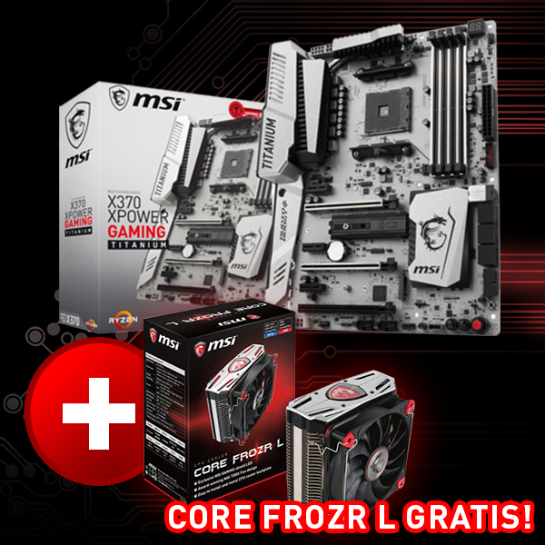 MSI X370 XPOWER GAMING TITANIUM AMD X370 So.AM4 Dual Channel DDR4 ATX