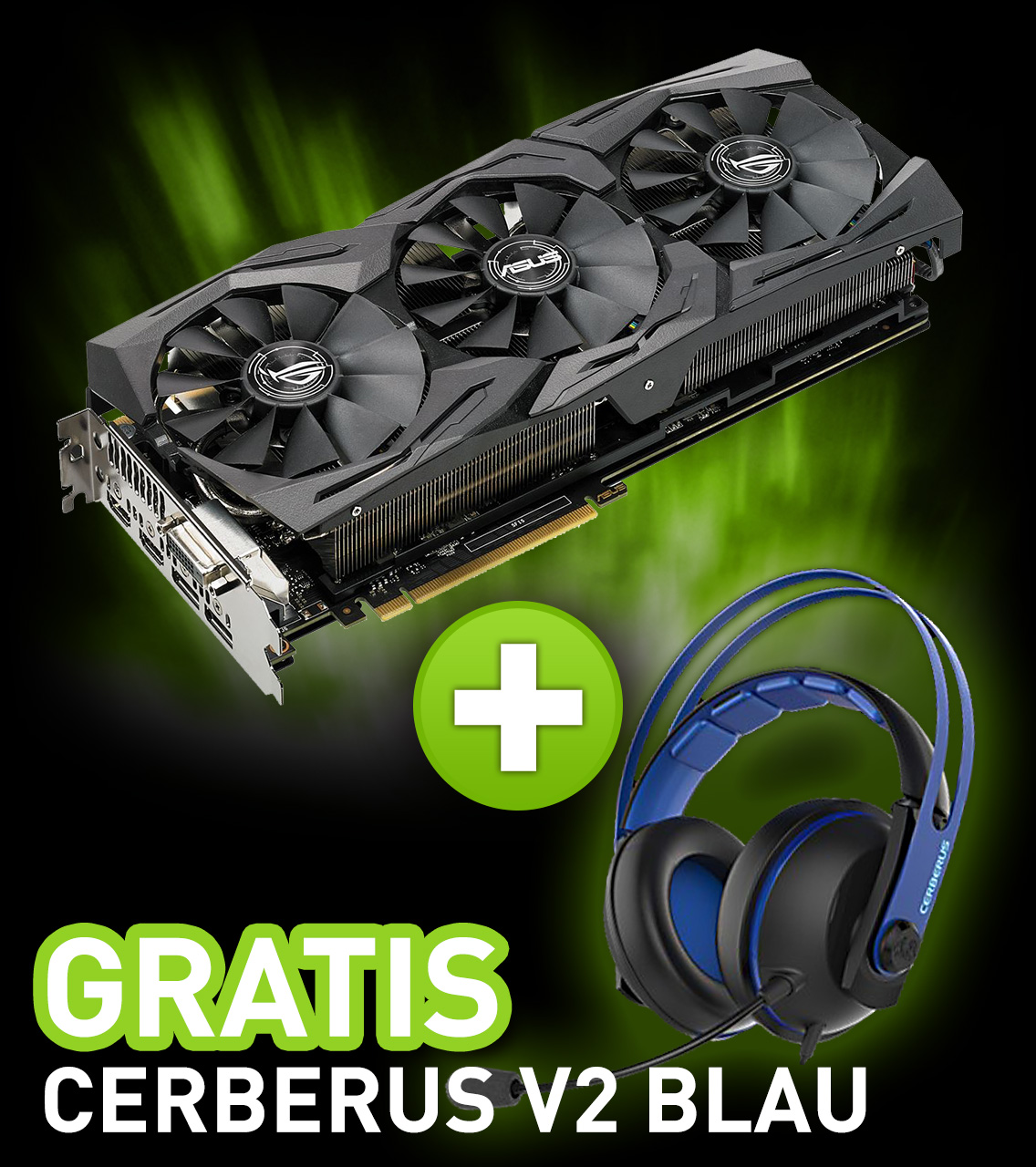 11GB Asus GeForce GTX 1080 Ti ROG Strix Gaming Aktiv PCIe 3.0 x16